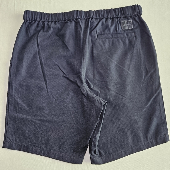 NWT!!!‎ Herschel Ashland Shorts Men's Cotton Blend Built-In Belted, Size Small - Picture 6 of 8